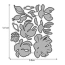 Flower Metal Cutting Dies DIY Scrapbooking Photo Album Embossing Paper G2Q E6B4