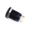 12mm Waterproof Flat Head Top Metal Momentary Push Button On/Off Switch m