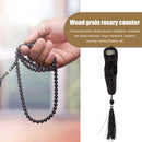 2038P LCD Digital Rosary Beads Tally Counter Tassel Decompression Tool (5) Newly