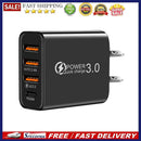 Portable 3 USB Port+PD20W Type-C Phone Charger Adapter Cellphone Charging Head