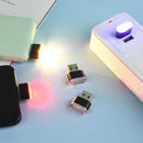Mini USB LED Car Light Auto Interior Atmosphere Decorative Lamp Accessory`