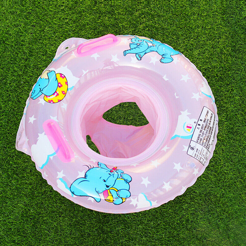 Baby Inflatable Swimming Rings Seat Kids Infant Floating Swim Circle (Pink)