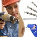 2-12.5mm Drill Bit Corundum Grinding Wheel Polishing Sharpener (Blue)