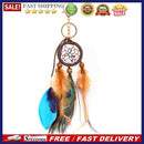 Dream Catcher Keychain Peacock Feather Car Key Ring Women Girl Jewelry Gift