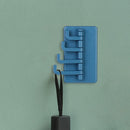 Adhesive Wall Hook Ornament for Coat Strong Load Bearing Bag Towel Storage Rack