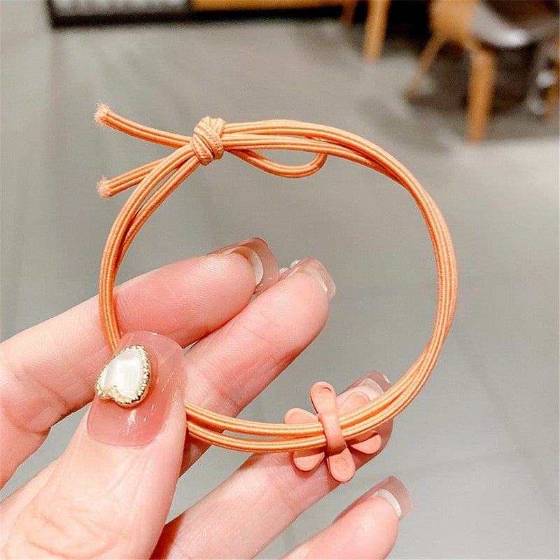 Women Girl High Elastic Hair Ring Daisy Hair Tie Hair Rope Sunflower