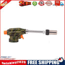 1300-Degree Portable Gas Flame Torch Flamethrower with Adjustable Hose