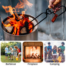 Firewood Tongs Log Grabber for Fire Pit Campfire Firepit Bonfire Fireplace Tool