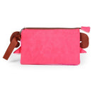 Cute Animal Pattern Pen Bags Kids Boys Girls Student Pencil Bags (Pink)
