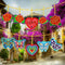 20pcs Greeting Card Pendants Diamond Painting Single Side Sticking Special Shape