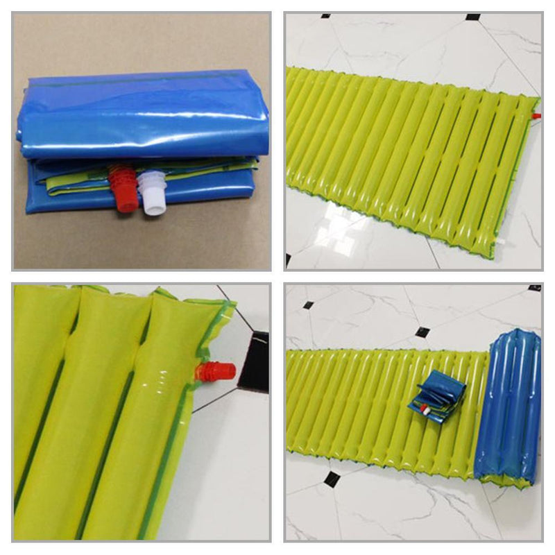Emergency Inflatable Cushion Camping Mat Outdoor Mattress Sleep Pad