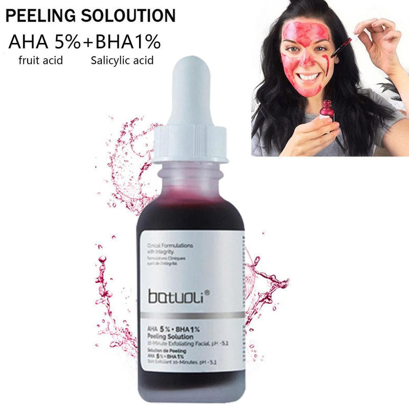 Salicylic Acid Shrink Exfoliating Smooth Pores Repair Essence Skin Care~