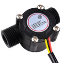 Flowmeter Hall Water Flow Sensor Water Control Liquid Flow Sensor for 1/2 inch