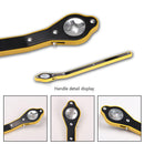 Universal Auto Car Labor-Saving Jack Ratchet Wrench Tire Wheel Hand Crank W