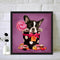 5D DIY Diamond Painting Kits Full Round Drill Dog Mosaic Picture Wall Decor