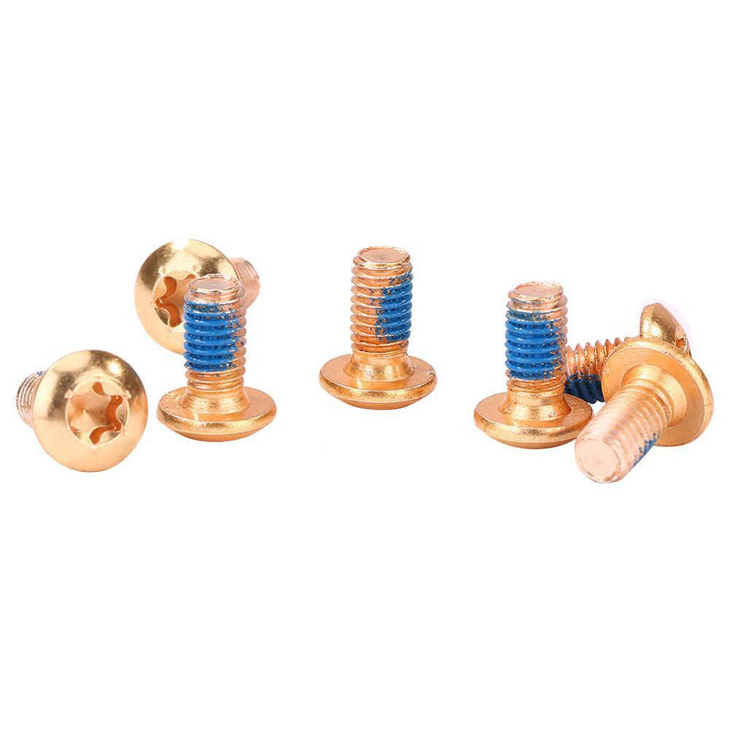 M5x8mm Disk Brake Rotor Bolts T25 Torx Titanium TI MTB Bike Water Bottle Bolt