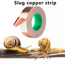 Copper Foil Tape Strip Adhesive EMI Shielding for Slug Snail Barrier Repell