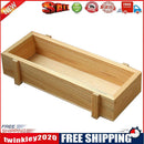 Burlywood Garden Flower Planter Succulent Rectangle Plant Storage Case
