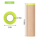 12m Auto Spray Paint Masking Kraft Paper Film Roll for Furniture Car (60cm)