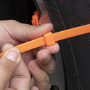 10x Car Winter Tires Snow Chains Anti-skid Wheel Tyre Cable (Double Tooth) Newly