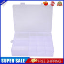 14 Compartments Transparent Plastic Jewelry Pills Box Storage Organizer