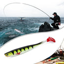 5pcs 12cm/10g Soft Lure Fishing Baits Artificial Bionic Fishing Crankbait