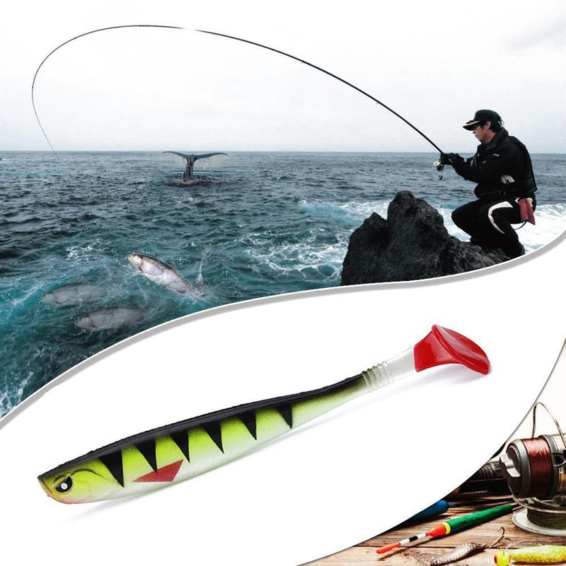 5pcs 12cm/10g Soft Lure Fishing Baits Artificial Bionic Fishing Crankbait