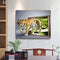 Tiger Oil Paint By Numbers Kit DIY Acrylic Painting on Canvas Drawing Picture