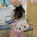 Casual Female Handbags Multi Pockets Crossbody Handbags Nylon Handbag for Travel