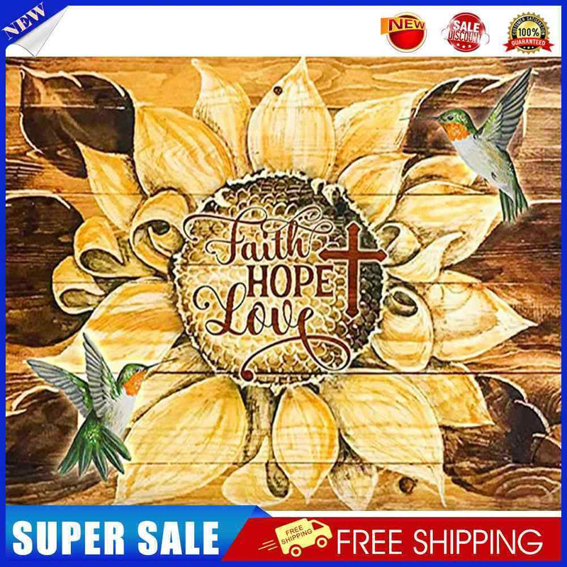 5D DIY Diamond Painting Kits Partial Special-shaped Drill Birds Sunflower M