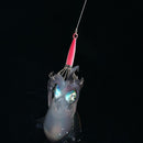 #A Fishing Lures LED Luminous Octopus Cuttlefish Hook 8 Claws Fish Tackle Access