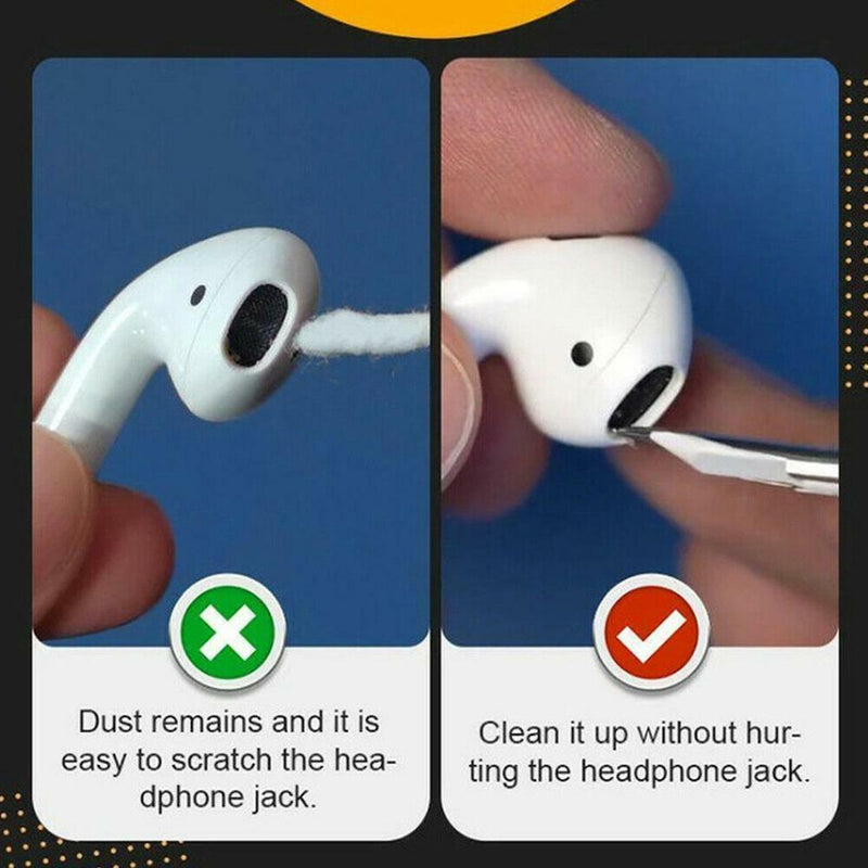 Earbuds Cleaning Pen For Airpods Wireless Earphones Microfiber with Soft Z8W4