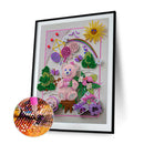 Diamond Painting Kit 5D Special Shaped Cute Bear Rhinestone Pictures (Y213)