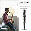 Stainless Steel Trumpet Mouth Strength Trainer Exerciser for Sax Practice P