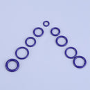265pcs Assortment Kit Car HNBR Air Conditioning O Ring Seals Set(Purple) Newly