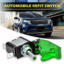 12V Illuminated LED Toggle Switch Control ON/OFF+Aircraft Missile Flip Up Cov