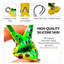 Bionic Frog Crankbait Lure 9.5cm 24g Silicone Soft Bait Outdoor Fishing Tackle