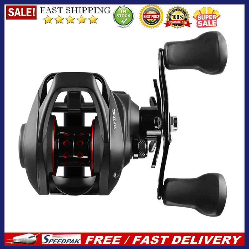 Fishing Reel 12+ 1BB Baitcasting Dripping Wheel Max Drag 5.5kg High Speed 7.2