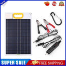 Waterproof 20W 18V Solar Panel Phone Tablet QC3.0 4 Ports USB Fast Charger