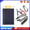 Waterproof 20W 18V Solar Panel Phone Tablet QC3.0 4 Ports USB Fast Charger