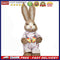 Cute Animal Easter Bunny Simulation Rabbit Bunny Ornaments Home Decoration Gi