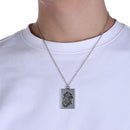 Day Heart Drop Pendant Couple Necklace Couple Collares Puzzle Heart Choker