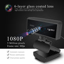 HXSJ S3 USB 1080P Auto-Focusing Webcam HD Camera with Built-in Microphone Newly
