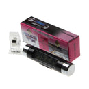 2 in 1 Blue Backlight Digital LCD Car Air Outlet Clip-on Clock Thermometer Newly