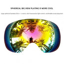 Ski Goggles Anti-Fog Snowboard UV Protection Sports Glasses (Red Lens) Newly
