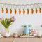 10pcs Easter DIY Flocking Carrot Kindergarten Color Simulation Gifts Carrot O7B6
