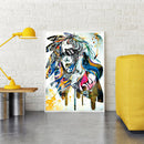 5D DIY Full Drill Diamond Painting Color Portrait Cross Stitch Embroidery Kit