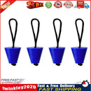 4x Kayak Canoe Boat Scupper Plugs Marine Dinghy Drain Holes Stopper (Blue) Newly