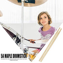 2pcs Maple Wooden Drum Sticks 5A Drumsticks Percussion Instruments Parts Newly