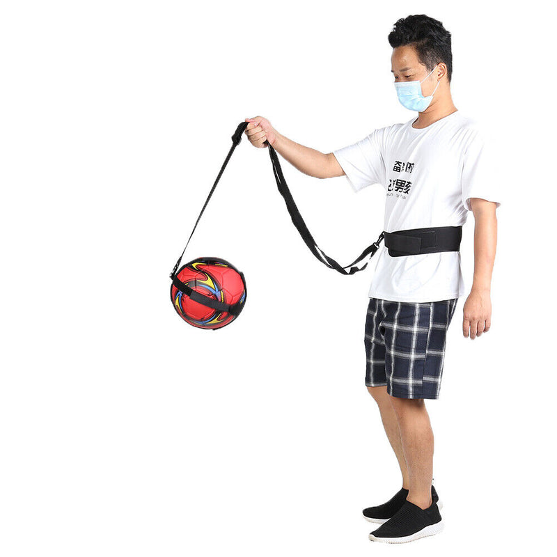 Soccer Ball Juggle Bags Football Training Solo Kick Kids Auxiliary Circling B
